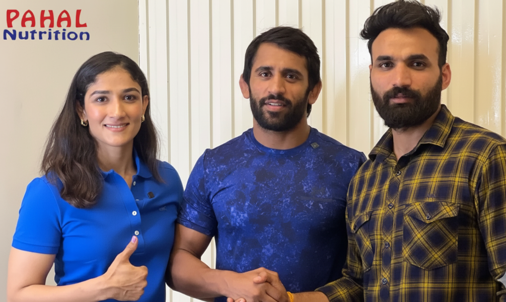 Bajrang Punia Partners with Pahal Nutrition: Power, Performance, and Passion United