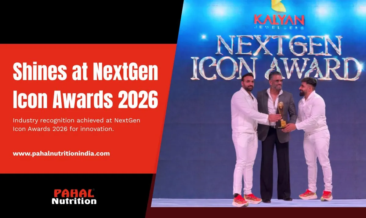 Pahal Nutrition Wins at NextGen Icon Awards 2026