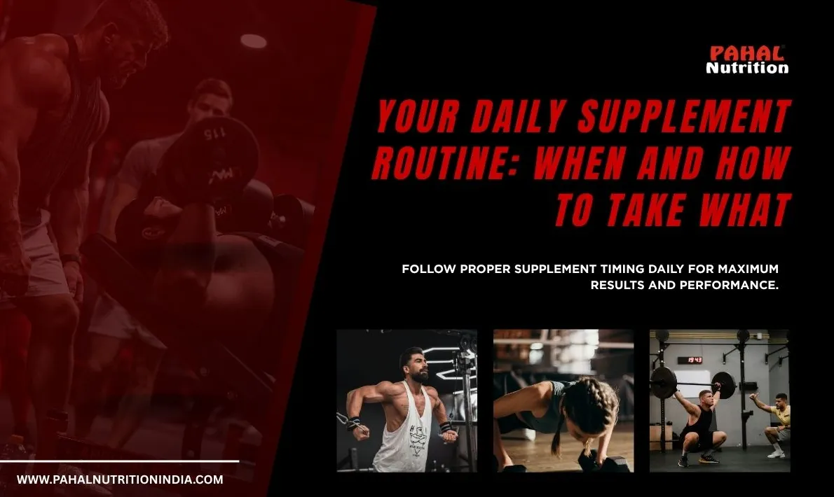 Your Daily Supplement Routine: When and How to Take What